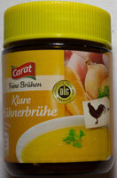 Klare Hühnerbrühe