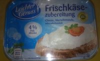Frischkäsezubereitung