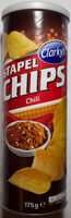Stapelchips Chili