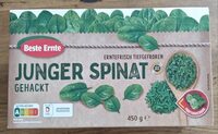 Gemüse Spinat, gehackt