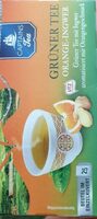 Grüner Tee Orange-Ingwer