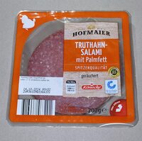 Truthahnsalami mit Palmfett
