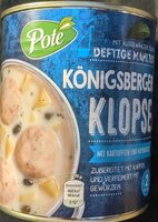 Königsberger Klopse mit Kartoffeln und Kapernsauce