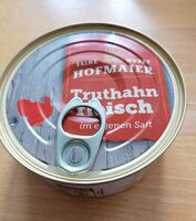 Truthahnfleisch im Saft dose