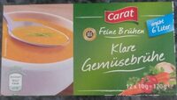 Klare Gemüsebrühe