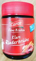 Klare Rinderbrühe