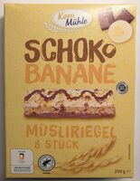 Müsliriegel - Schoko-Banane