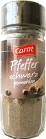 Pfeffer Schwarz gemahlen