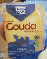Gouda Holland Mittelalt, G. G. a 48% Fett I. TR