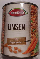 Linsen mit Suppengrün