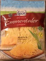 Emmentaler gerieben