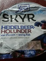 Gutes Land Skyr Heidelbeer holunder