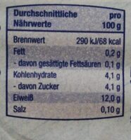 Speisequark, 0,2 % Fett