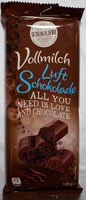 Vollmilch Luft Schokolade