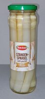 Stangenspargel geschält