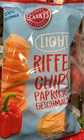Riffel Chips Paprika (light)