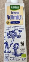 Frische Vollmilch 3,8% Fett