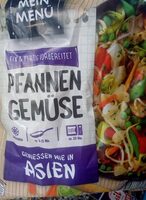 Pfannen Gemüse Asien