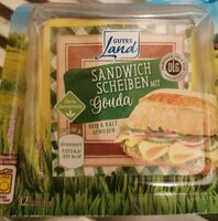 Sandwich Scheiben mit Gouda