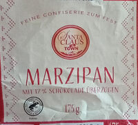 Marzipan mit 17% Schokolade überzogen