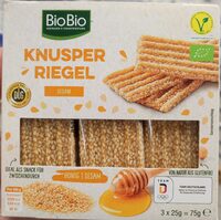 Knusper Riegel - Sesam