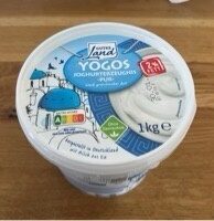 YOGOS Joghurterzeugnis Pur nach griechischer Art