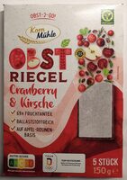 Obstriegel Cranberry & Kirsche