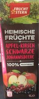 Heimische Früchte Apfel-Kirsch Schwarze Johannisbeere