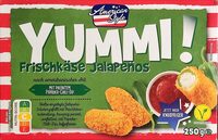 Yummi - Frischkäse-Jalapeños mit Paprika-Chili-Dip
