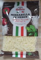 Mozzarella Gerieben