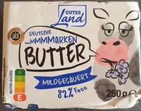Deutsche Markenbutter mildgesäuert
