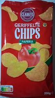 Chips Paprika geriffelt