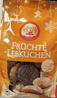 Früchte lebkuchen glasiert