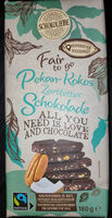 Pekan-Kokos Zartbitter Schokolade