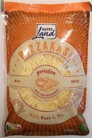 Pizzakäse gerieben