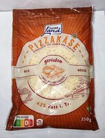 Pizzakäse gerieben