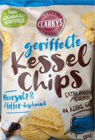 Geriffelte Kessel Chips Meersalz & Pfeffer