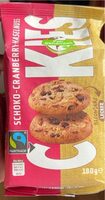 Schoko-Cranberry-Haselnuss Cookies