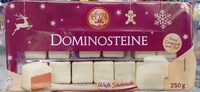 Dominosteine Weiße Schokolade