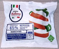 Mozzarella Halbfettstufe