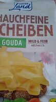 Hauchfeine Scheiben  Gouda