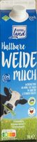 Haltbare Weide Milch