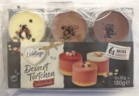 Desserttörtchen Schokolade