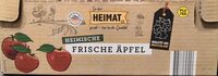 Heimische frische Äpfel