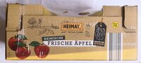 Heimische frische Äpfel