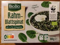 Rahm-Blattspinat