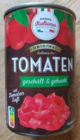 Tomaten geschält und gehackt