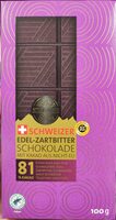 Schweizer Edel-Zartbitter Schokolade