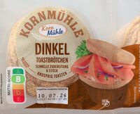 Dinkeltoastbrötchen
