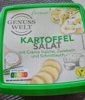 Netto/Genusswelt Kartoffelsalat mit Crème fraiche, Zwiebeln und Schnittlauch 4316268669450